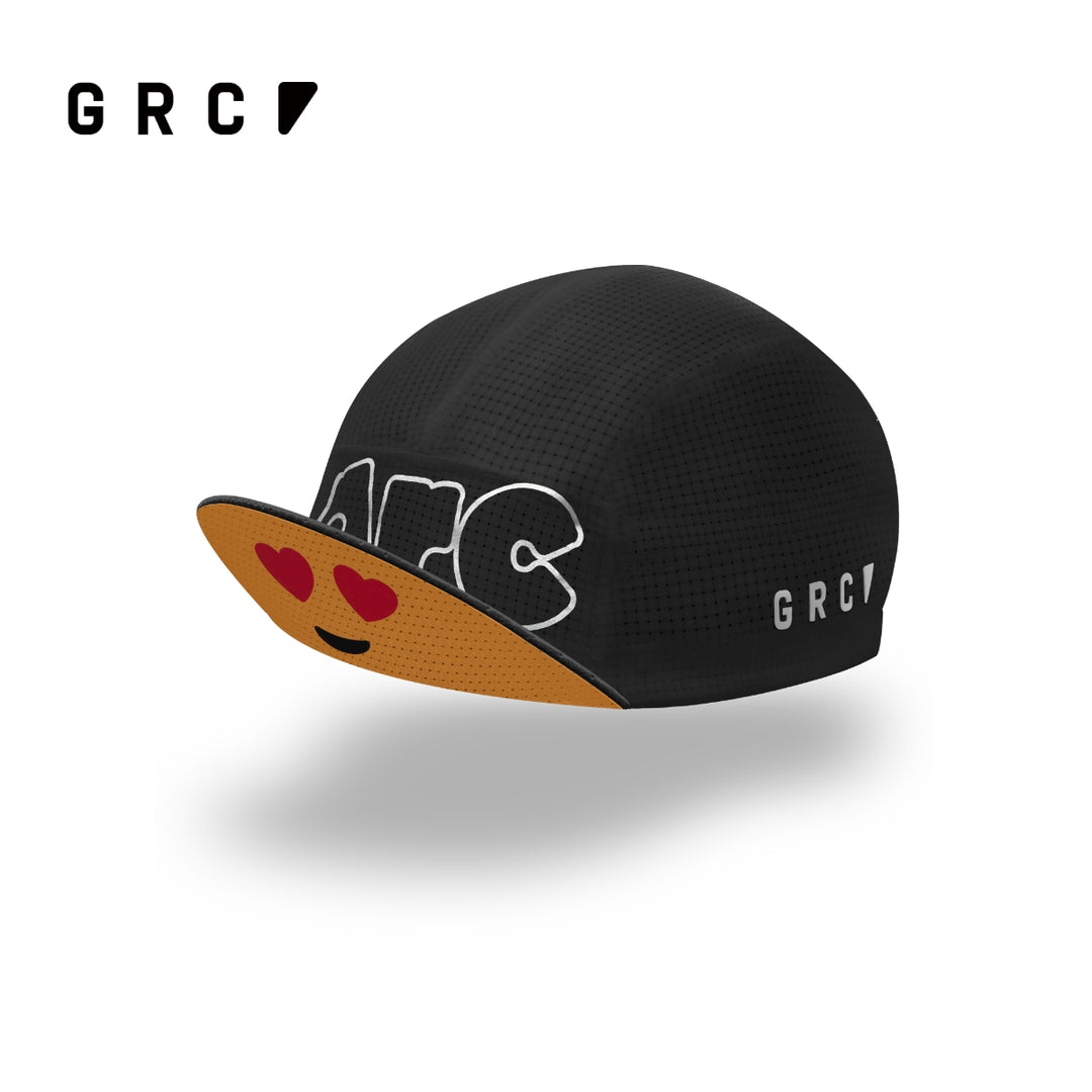 Gorra de ciclismo con emoji