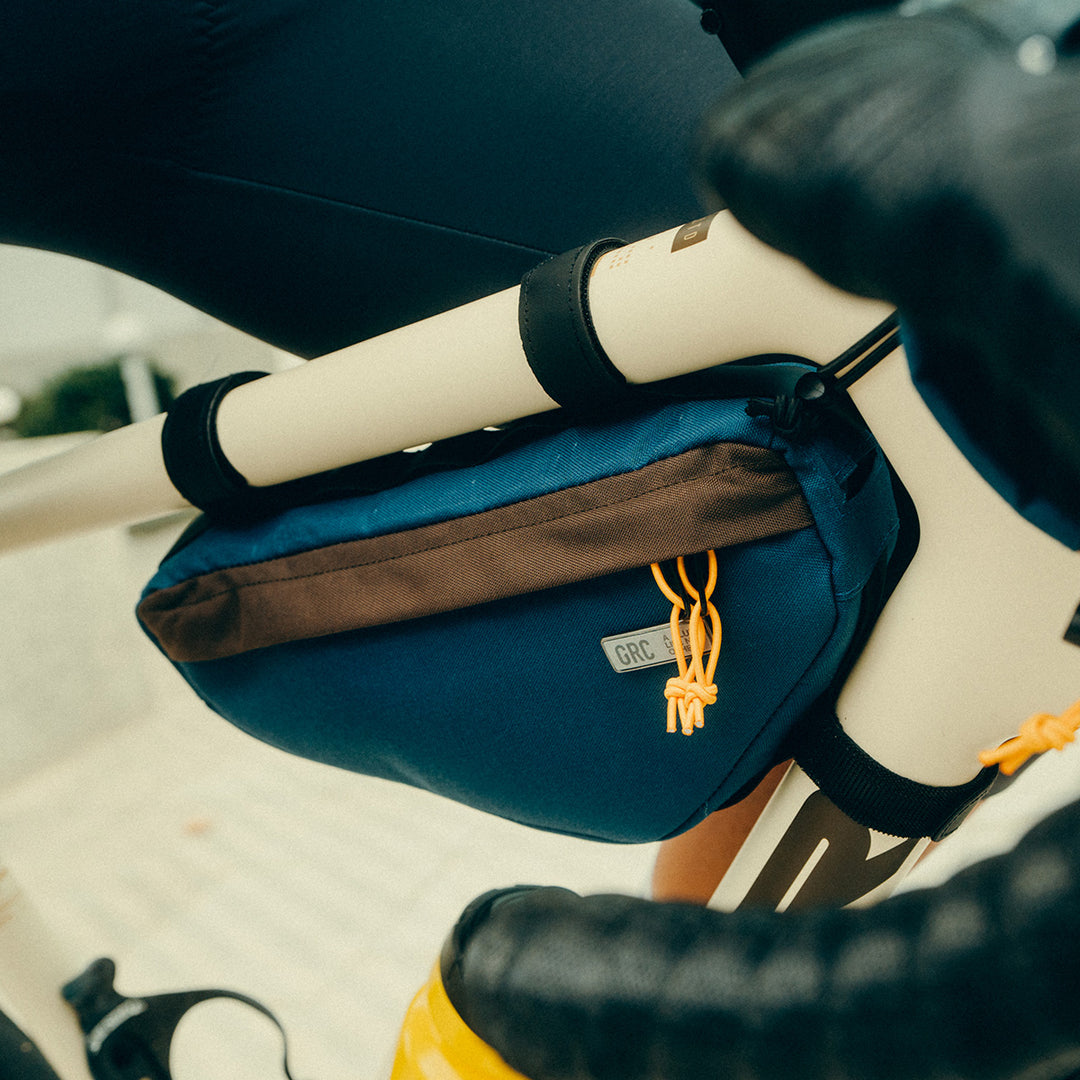 Bolsa multifuncional para cuadro de bicicleta