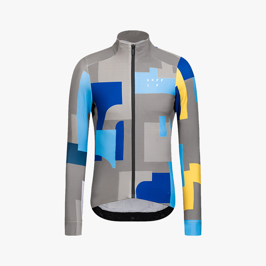 Men's CMYK Color Block Fleece Jacket