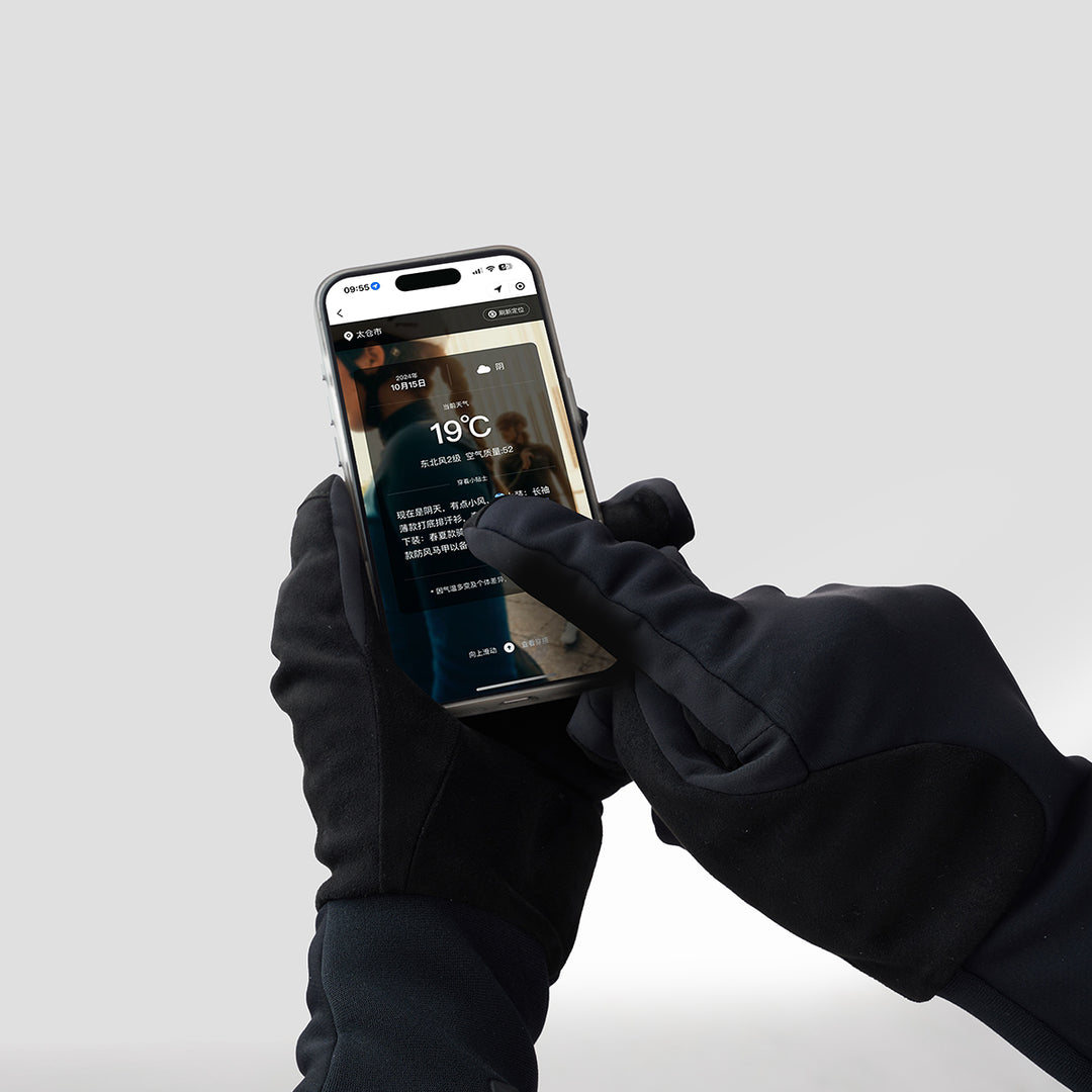 Black Label Winter Gloves