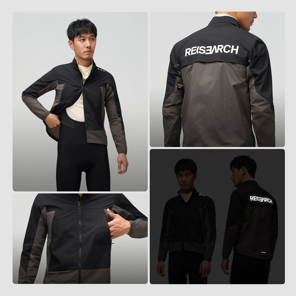 Research Color-block Wind Jacket
