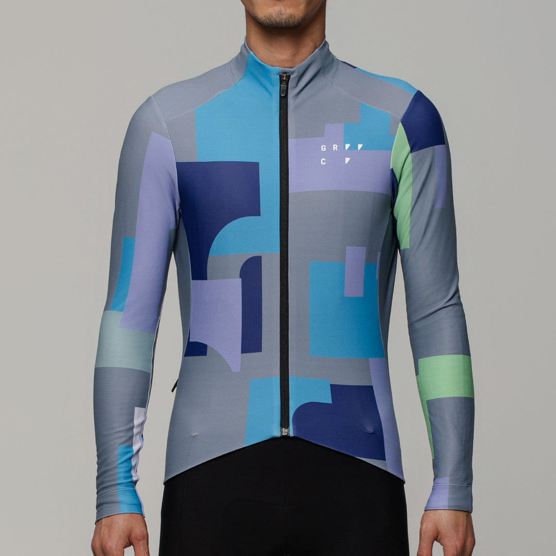 Men's CMYK Color Block Fleece Jacket