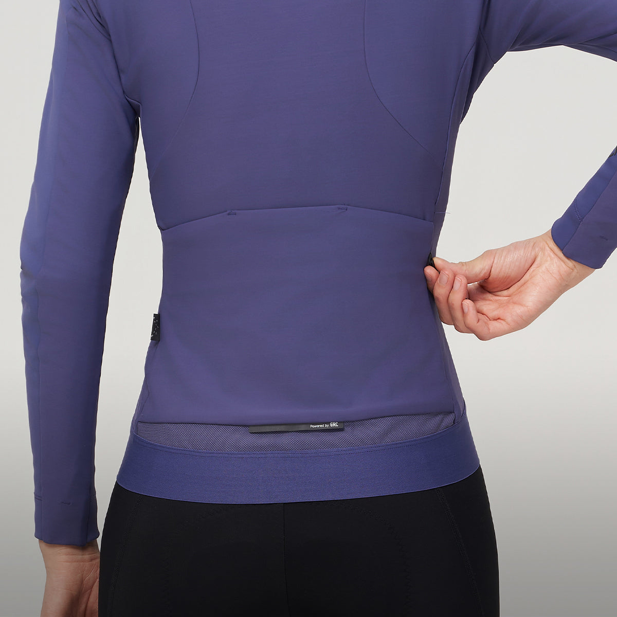 Chaqueta técnica cortaviento de forro polar para mujer