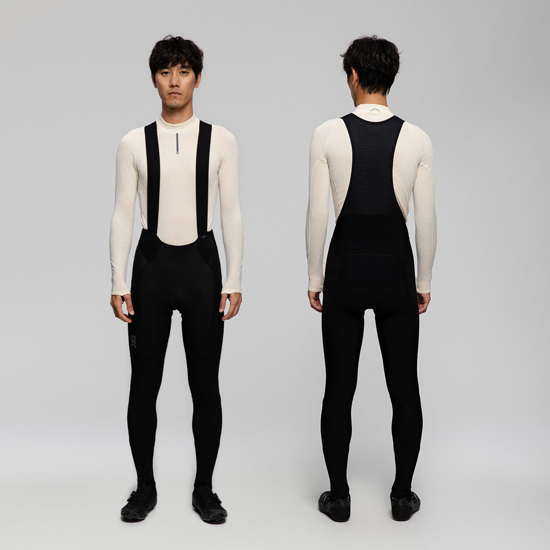 Culotte con tirantes Tech de forro polar resistente al viento para hombre